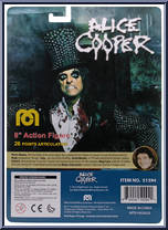 Alice Cooper from Music Icons - Alice Cooper manufactured by Mego 2018 [Back]