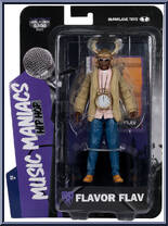 Flavor Flav from Music Maniacs - Hip Hop manufactured by McFarlane [Front]
