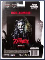 Rob Zombie from Music Maniacs - Metal manufactured by McFarlane [Back]