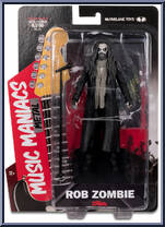 Rob Zombie from Music Maniacs - Metal manufactured by McFarlane [Front]