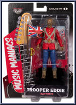 Trooper Eddie (Iron Madien) from Music Maniacs - Metal manufactured by McFarlane [Front]
