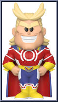 All Might (Silver Age) (3-Liter) from My Hero Academia - Soda manufactured by Funko [Loose]