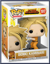 Denki Kaminari (Hero League Baseball) from My Hero Academia - Pop! Vinyl Figures manufactured by Funko [Front]