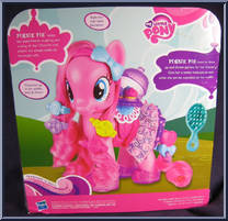 Pinkie Pie from My Little Pony: Friendship is Magic - Fashion Style Ponies manufactured by Hasbro [Back]
