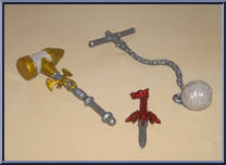 Angus from Mystic Knights of Tir Na Nog - Mystic Defenders manufactured by Bandai [Loose]