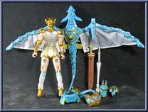 Deirdre from Mystic Knights of Tir Na Nog - Battle Fury Defenders manufactured by Bandai [Loose]