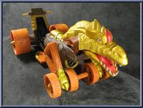 Rolling Dragon Bow & Garret from Mystic Knights of Tir Na Nog - Deluxe Battle Machines manufactured by Bandai [Loose]