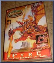 Pyre (Fire Dragon of Tara) from Mystic Knights of Tir Na Nog - Beasts manufactured by Bandai [Front]