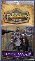 Rock Wolf from Mystic Knights of Tir Na Nog - Evil Sentinels manufactured by Bandai [Front]