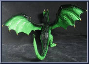 Dragon (Green) from Mythical Dragons - Basic Series manufactured by Jasman [Loose]