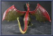 Dragon (Red / Green) from Mythical Dragons - Basic Series manufactured by Jasman [Loose]