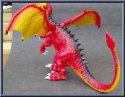 Dragon (Red / Yellow) from Mythical Dragons - Basic Series manufactured by Jasman [Loose]