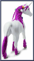 Pink Unicorn from Mythical Realms - Basic Series manufactured by Safari Ltd [Loose]