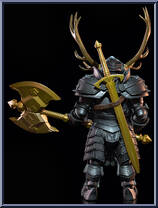 Bronze Dwarf from Mythic Legions - Legion Builder Reinforcements manufactured by Four Horsemen [Loose]