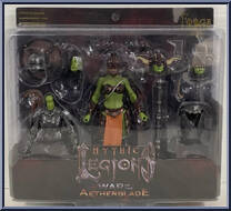 Deluxe Female Orc Builder from Mythic Legions - War of the Aetherblade manufactured by Four Horsemen [Front]