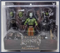 Deluxe Male Orc Builder from Mythic Legions - War of the Aetherblade manufactured by Four Horsemen [Front]
