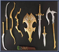 Elf Weapons Action Figure