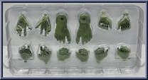 Hands and Feet from Mythic Legions - Arethyr - Accessories manufactured by Four Horsemen [Back]