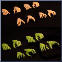 Poxxus Hands Pack from Mythic Legions - Poxxus - Accessories manufactured by Four Horsemen [Loose]