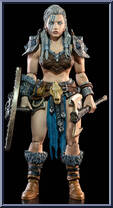 Neve from Mythic Legions - Rising Sons manufactured by Four Horsemen [Loose]