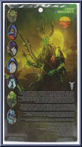 Samir Scrollwarder from Mythic Legions - Poxxus manufactured by Four Horsemen [Back]
