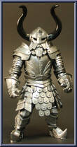 Silver Dwarf from Mythic Legions - Mythic Legions 1.0 manufactured by Four Horsemen [Loose]
