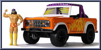 Macho Man Randy Savage & 1973 Ford Bronco Action Figure