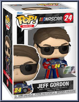 Jeff Gordon (Mini Car) from Nascar - Pop! Vinyl Figures manufactured by Funko [Front]