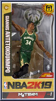 Giannis Antetokounmpo from NBA 2K19 - Basic Series manufactured by McFarlane [Front]