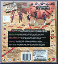 Antoine Walker from NBA Superstars - 99/00 Season manufactured by Mattel [Back]