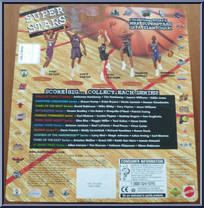 Michael Jordan (Limited Edition) from NBA Superstars - 99/00 Season manufactured by Mattel [Back]