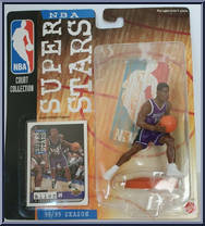 Ray Allen from NBA Superstars - 98/99 Season manufactured by Mattel [Front]