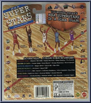 Scottie Pippen (Bulls) from NBA Superstars - 98/99 Season manufactured by Mattel [Back]