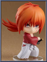 Kenshin Himura from Nendoroid - Rurouni Kenshin manufactured by Good Smile Company [Loose]