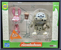 Ren & Stimpy from Nickelodeon - Exclusives manufactured by Loyal Subjects [Front]
