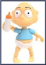 Tommy (Blue Shirt) from Nickelodeon - Basic Series manufactured by Loyal Subjects [Loose]