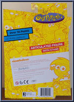 Cleft the Boy Chin Wonder from Nicktoons - Fairly OddParents manufactured by Jazwares [Back]
