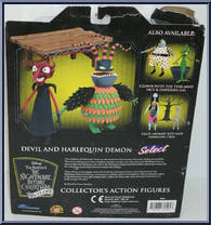 Devil and Harlequinn Demon from Nightmare Before Christmas - Select manufactured by Diamond Select [Back]