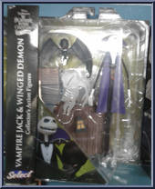 Vampire Jack and Winged Demon from Nightmare Before Christmas - Select manufactured by Diamond Select [Front]