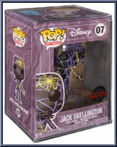 Jack Skellington (Art Series) from Nightmare Before Christmas - Pop! Vinyl Figures manufactured by Funko [Front]