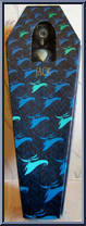 Jack (Black Reindeer Coffin) (Shock) from Nightmare Before Christmas - 12" Coffins manufactured by Jun Planning [Front]