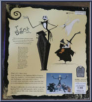 Jack Skellington Action Figure Deluxe Boxed Set from Nightmare Before Christmas - PVC - Boxed manufactured by Jun Planning [Back]