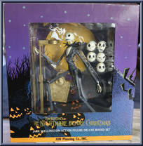 Jack Skellington Action Figure Deluxe Boxed Set from Nightmare Before Christmas - PVC - Boxed manufactured by Jun Planning [Front]