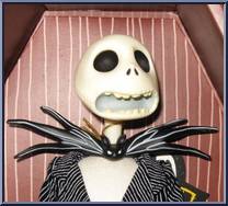 Jack Skellington (Brown Coffin) (Wide Mouth) from Nightmare Before Christmas - 16" Coffins manufactured by Jun Planning [Loose]