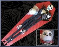 Jack Skellington (Red Dark Coffin) (2 Heads: Yell, Open Smile) from Nightmare Before Christmas - 16" Coffins manufactured by Jun Planning [Loose]