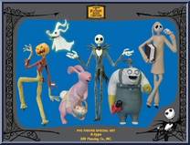 Figurine Special Set (A Type) from Nightmare Before Christmas - PVC - Boxed manufactured by Jun Planning [Loose]
