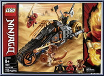 Cole's Dirt Bike from Ninjago - Secrets of Forbidden Spinjitzu manufactured by Lego [Front]