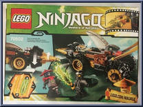 Cole's Earth Driller from Ninjago - Final Battle manufactured by Lego [Back]