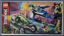 Jay and Lloyd's Velocity Racers from Ninjago - Prime Empire manufactured by Lego [Front]