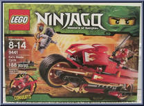 Kai's Blade Cycle from Ninjago - Rise of the Snakes manufactured by Lego [Front]